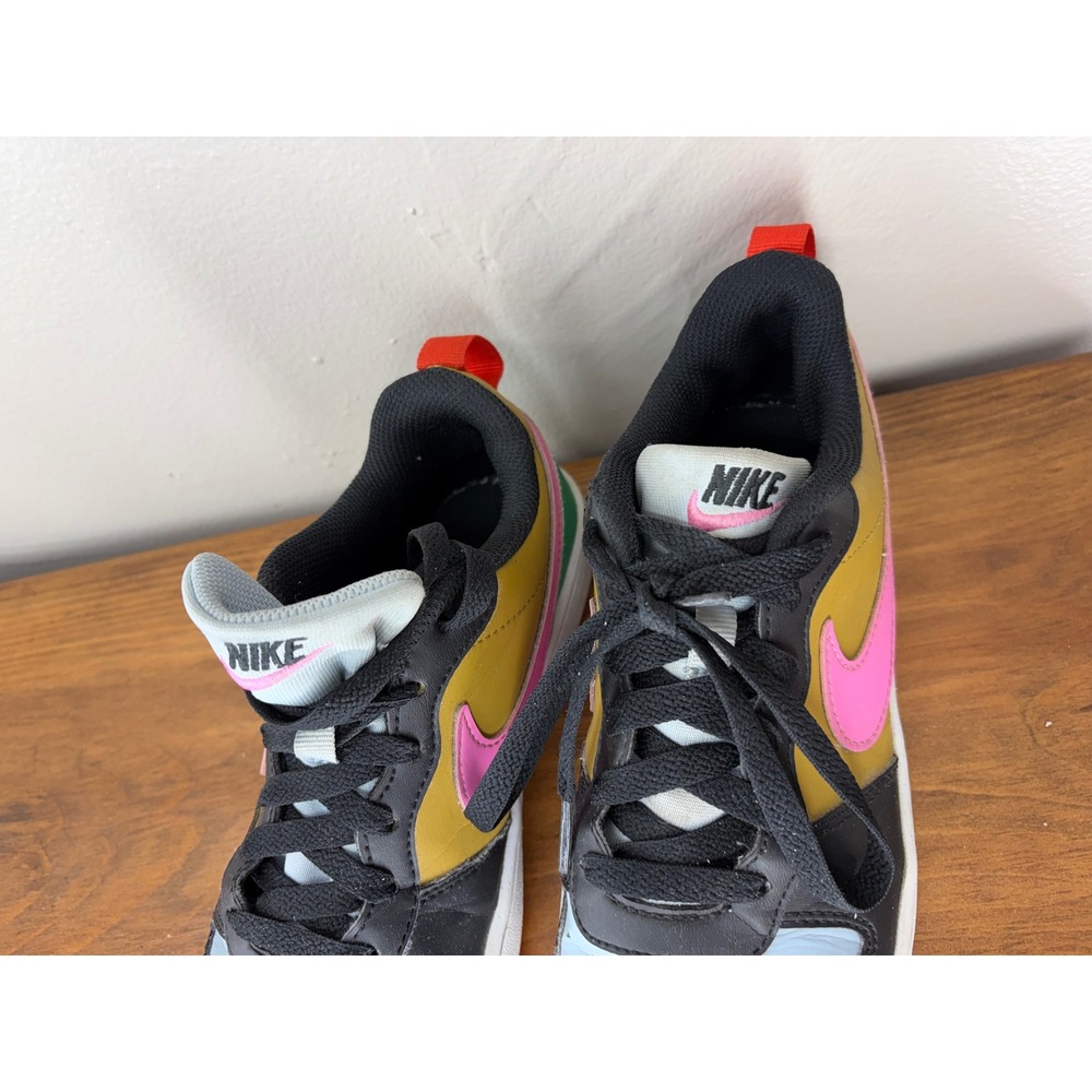 Nike Court Borough Low 2 Kids Shoes Multicolor DV5456-004 Size 4Y - Picture 3 of 8